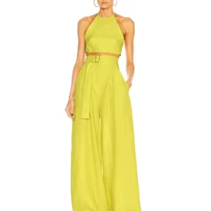 Citrus Chic Tailored Belted Co-Ord Set